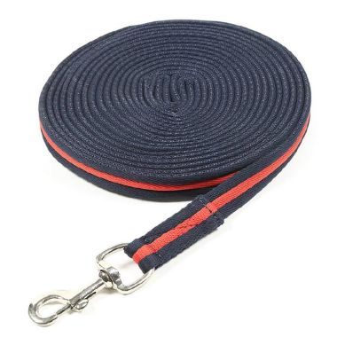 Wessex Soft Feel Lunge Line - Navy/Red