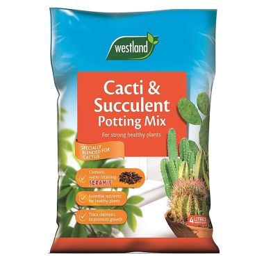Westland Cacti & Succulent Seramis Enriched Potting Mix – 4L
