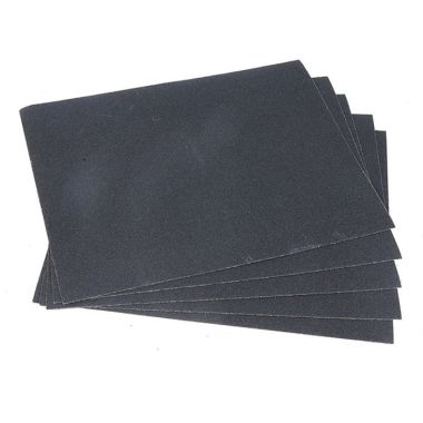 Tactix Pack of 5 Wet & Dry Sanding Sheets - 280mm x 230mm