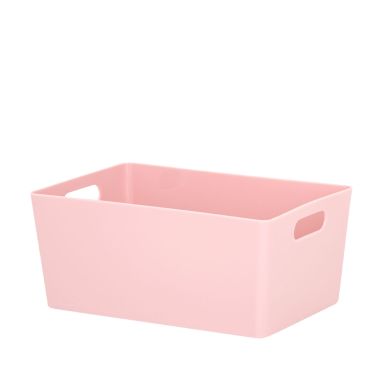 Wham Rectangular Studio Basket 4.02 – Blush Pink