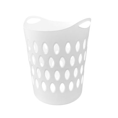 Thumbs Up Large Flexi Laundry Basket - White 