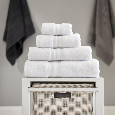 Pima Bath Towel - White 