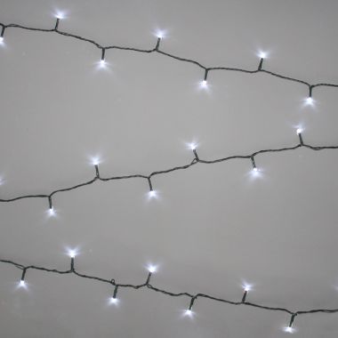 NOMA 1000 Multi-Function String LED Lights, White - 74.9m