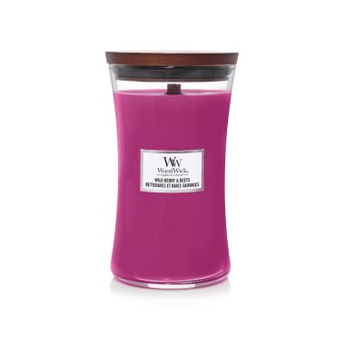 Woodwick Wild Berry & Beets Candle- Large