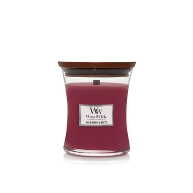 Woodwick Wild Berry & Beets Candle– Medium