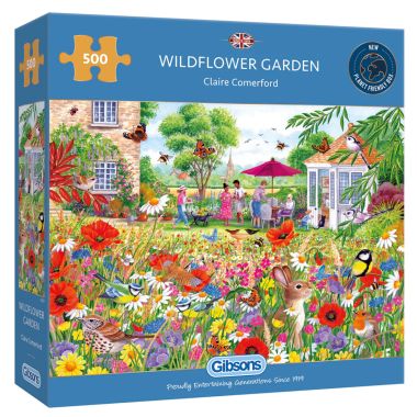 Gibsons Wildflower Garden Jigsaw Puzzle - 500 Piece