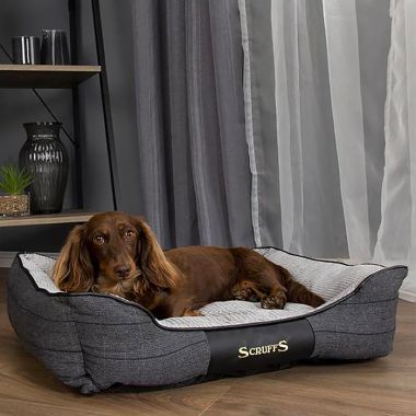 Scruffs Windsor Dog Bed – Charcoal