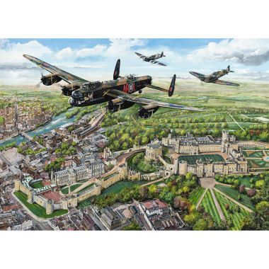 Gibsons Wings Over Windsor Jigsaw Puzzle - 1000 Piece