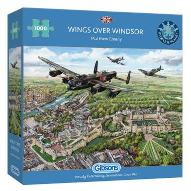 Gibsons Wings Over Windsor Jigsaw Puzzle - 1000 Piece
