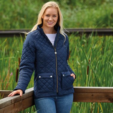 Champion Women's Wisley Quilted Jacket - Navy