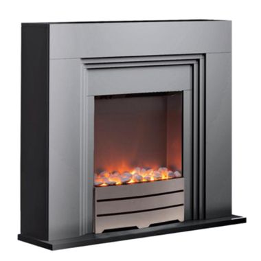 Warmlite WL45011G York Fireplace Suite - Grey