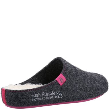 Hush Puppies Women's 'The Good Slipper' Slippers - Charcoal