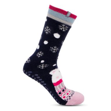 Totes Women's Polar Bear Slipper Socks
