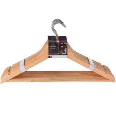 Wooden Coat Hangers - 8 Pack