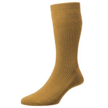 HJ Hall Men's Original Wool Rich Softop® Socks – Bracken