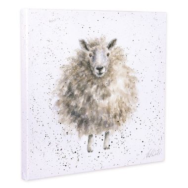 Wrendale Designs ‘The Woolly Jumper’ Canvas – 20cm