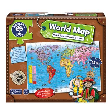 Orchard Toys World Map Jigsaw Puzzle