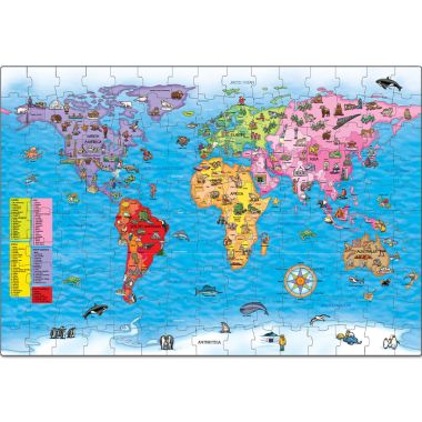 Orchard Toys World Map Jigsaw Puzzle