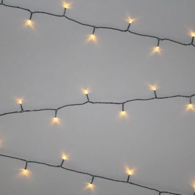 1,000 Soft Flicker LED Firefly Lights, Warm White - 26m