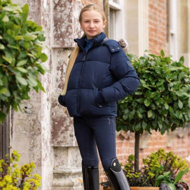 Le Mieux Young Rider Gia Puffer Jacket - Navy