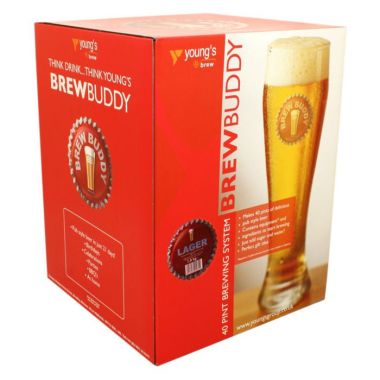 Young's BrewBuddy Lager Starter Kit - 40 Pints