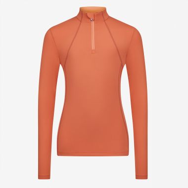 LeMieux Young Rider ¼ Zip Base Layer - Apricot