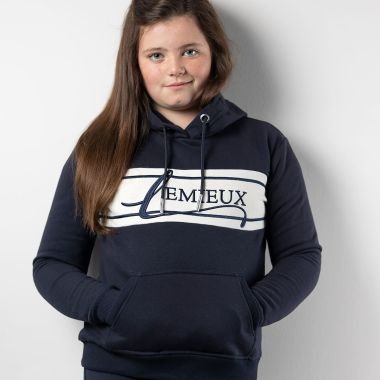 LeMieux Young Rider Signature Hoodie - Navy  