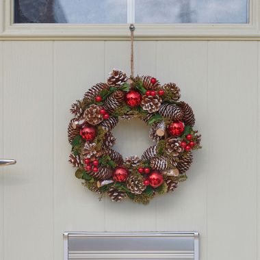 YuleFest Christmas Wreath – 30cm