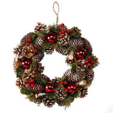 YuleFest Christmas Wreath – 30cm