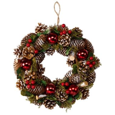 YuleFest Christmas Wreath - 50cm