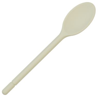 Zeal Silicone Traditional Cooks Spoon, 30cm - Cream