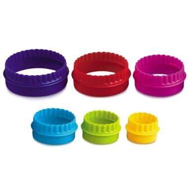 Zeal Cookie Cutter Set - Round, Multi Coloured