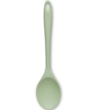 Zeal Silicone Spoon, 29cm - Sage Green