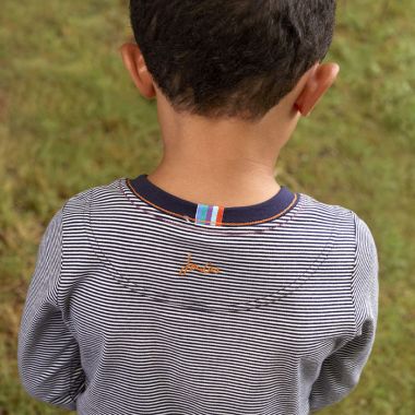 Joules Children’s Zipadee Artwork Long Sleeve T-Shirt – Gruffalo Stripe