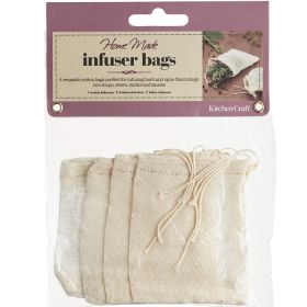 KitchenCraft Home Made Spice Bags - Pack of 4