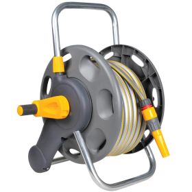 Hozelock 2431, 2 In 1 Reel with Hose - 25m