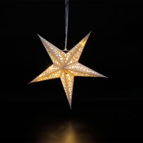 LED Shining Star Hanging Decoration - 40cm
