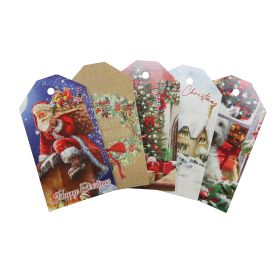 Traditional Die Cut Gift Tags - 40 Pack