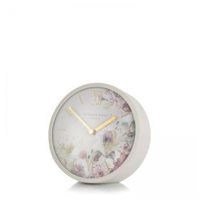 Thomas Kent Mini Crofter Mantel Clock, Light Grey - 5in