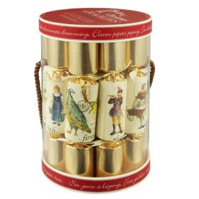 Robin Reed 12 Days of Christmas Crackers - Pack of 12
