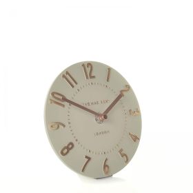 Thomas Kent Mulberry Mantel Clock, Rose Gold - 6in