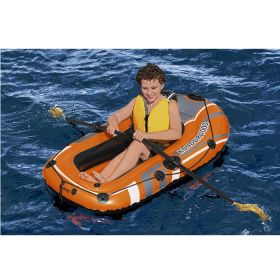 Bestway Kondor 1000 Inflatable Raft and Oar Set - 155cm x 93cm x 30cm