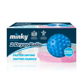 Minky Dryer Balls - 2 Pack