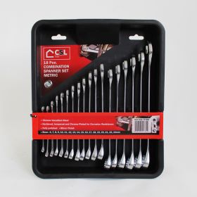 CSL Tools Combination Spanner Set - 18 Piece