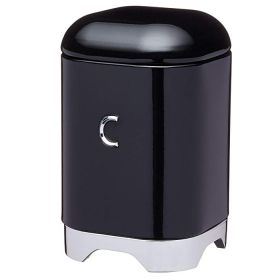 KitchenCraft Lovello Coffee Canister - Black