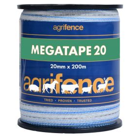 Agrifence Megatape 20 Reinforced Tape - 20mm x 200m