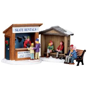 Lemax Christmas Figurine - Skate Rentals