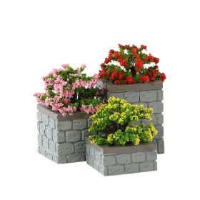 Lemax Christmas Figurine - Flower Bed Boxes