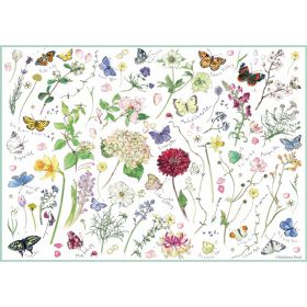 Otter House Madeleine Floyd Flowers & Butterflies - 1000 Piece
