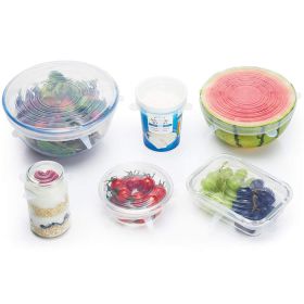 KitchenCraft Silicone Lids - Pack of 6